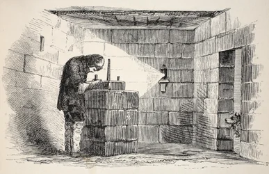 Innenansicht der Sternwarte, 1859